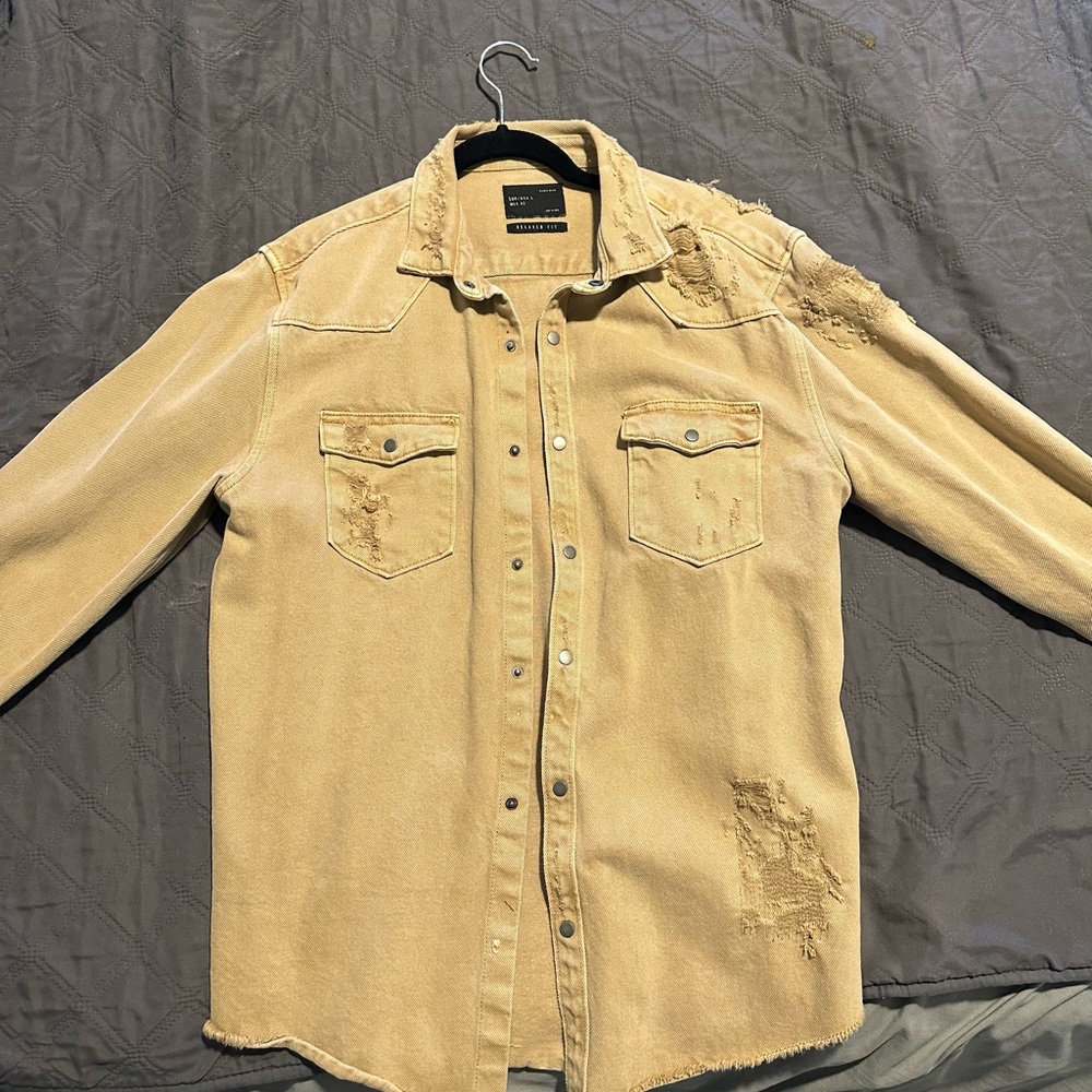 Zara long sleeve over shirt